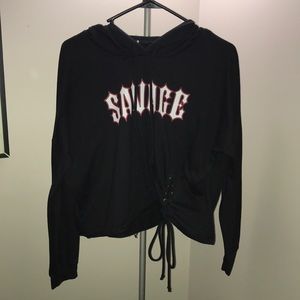 Charlotte Russe “Savage” Hoodie